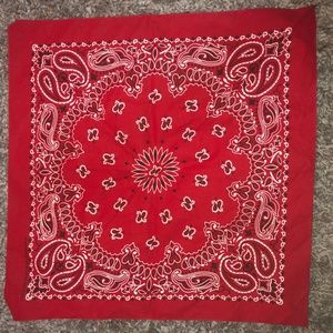 💕Red Bandana